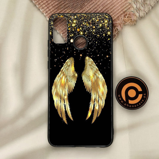 Honor 9X Lite - Angel Wings Design 1 - Premium Metal Printed Soft Bumper Shock Proof Case