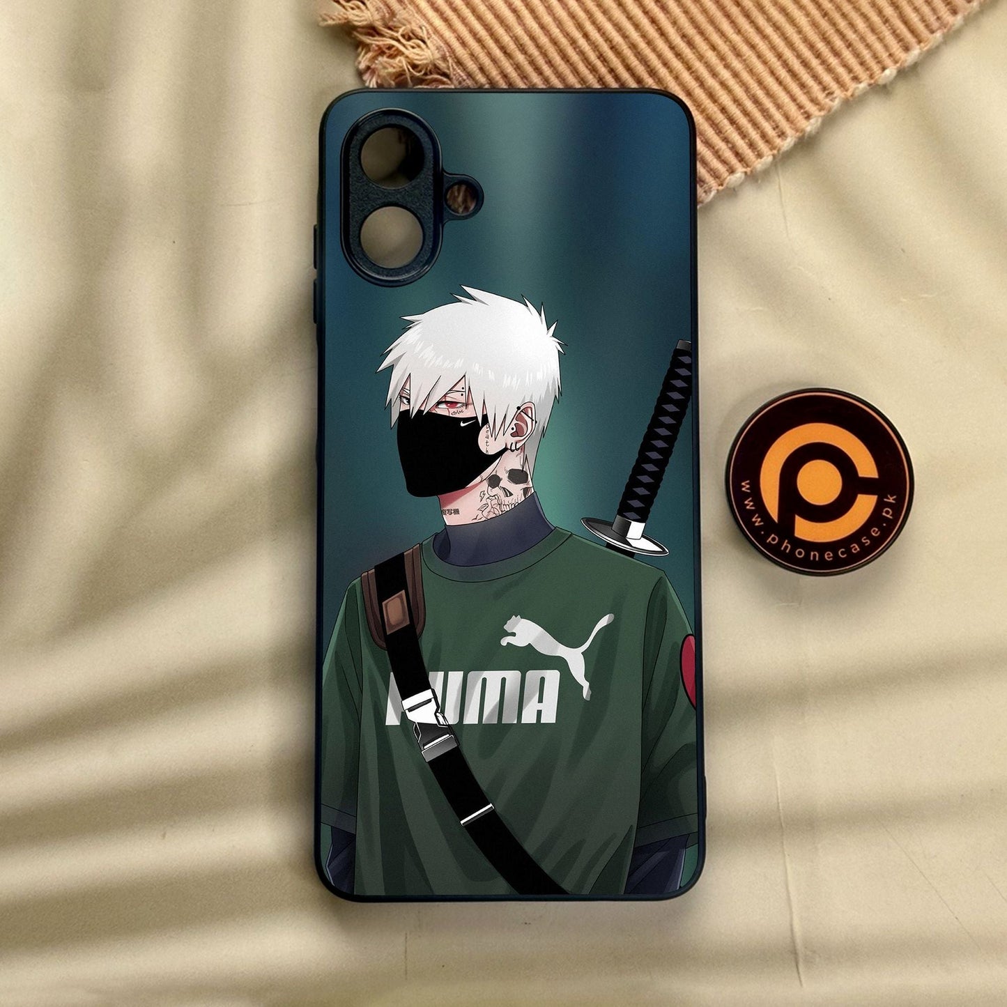 Samsung Galaxy A07 - Anime Series Design 3 - Premium Metal Printed Soft Bumper Shock Proof Case