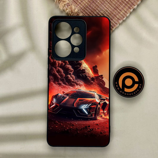 Realme 15 - Racing Design 7 - Premium Metal Printed Soft Bumper Shock Proof Case