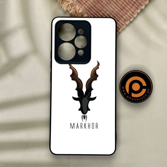 Realme 15 - Markhor Design 2 - Premium Metal Printed Soft Bumper Shock Proof Case
