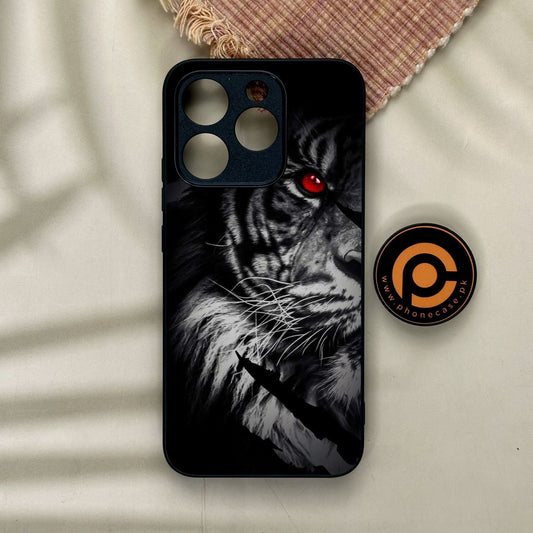 Realme 15T - Tiger Design 7 - Premium Metal Printed Soft Bumper Shock Proof Case