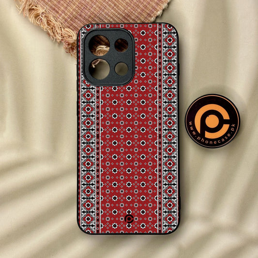 OnePlus 13T - Ajrak Design 12 - Premium Metal Printed Soft Bumper Shock Proof Case