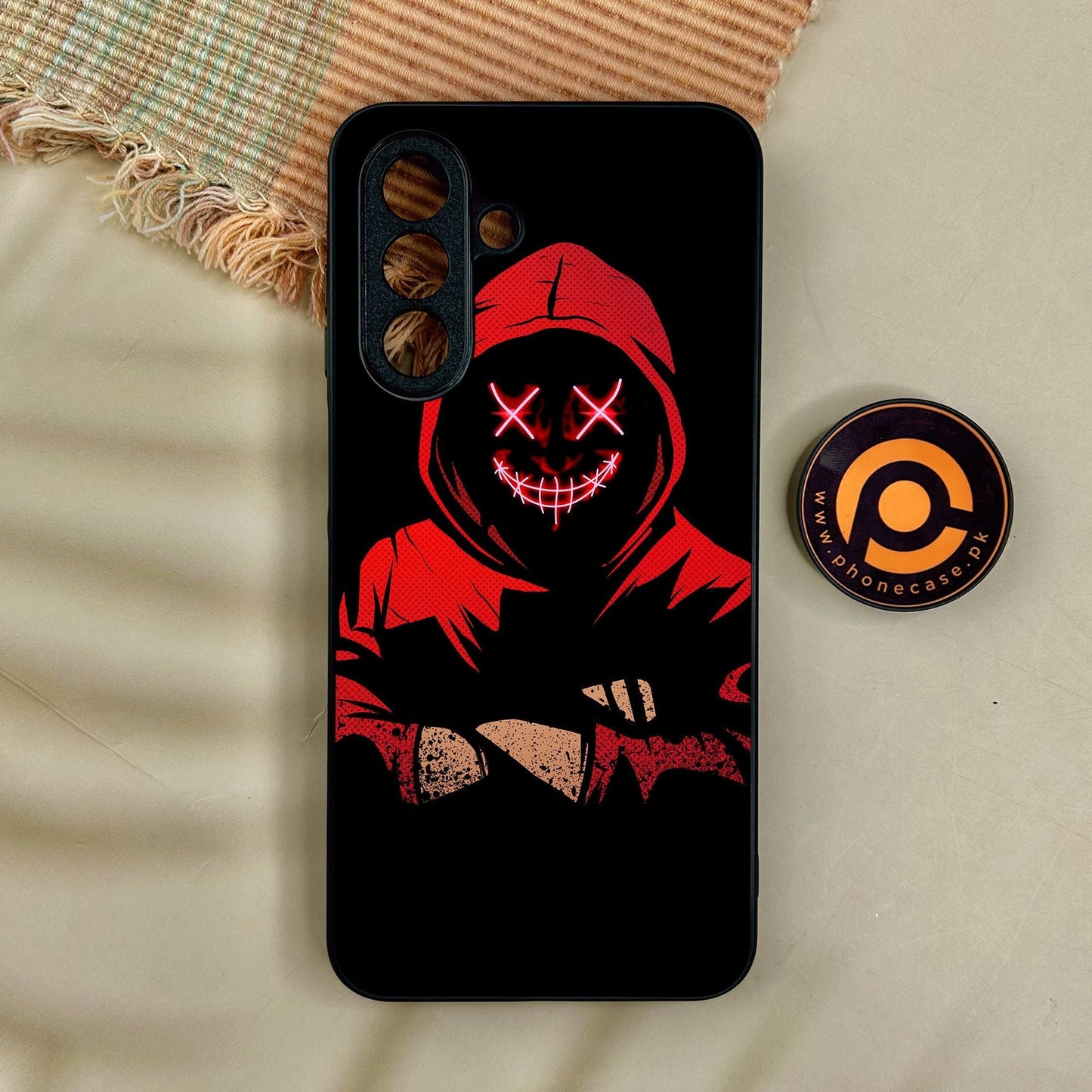 Samsung Galaxy A17 - Anonymous 2.0 Design 5 - Premium Metal Printed Soft Bumper Shock Proof Case