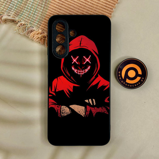 Samsung Galaxy A17 - Anonymous 2.0 Design 5 - Premium Metal Printed Soft Bumper Shock Proof Case