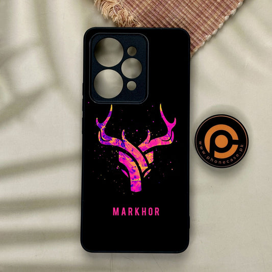 Realme 15 Pro - Markhor Design 6 - Premium Metal Printed Soft Bumper Shock Proof Case