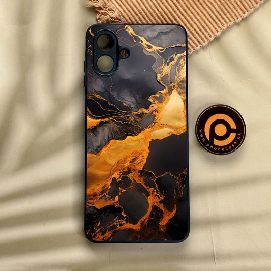 Samsung Galaxy A07 - Liquid Design 4 - Premium Metal Printed Soft Bumper Shock Proof Case