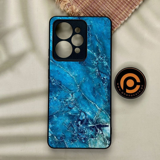Realme 15 Pro - Blue 2.0 Design 3 - Premium Metal Printed Soft Bumper Shock Proof Case
