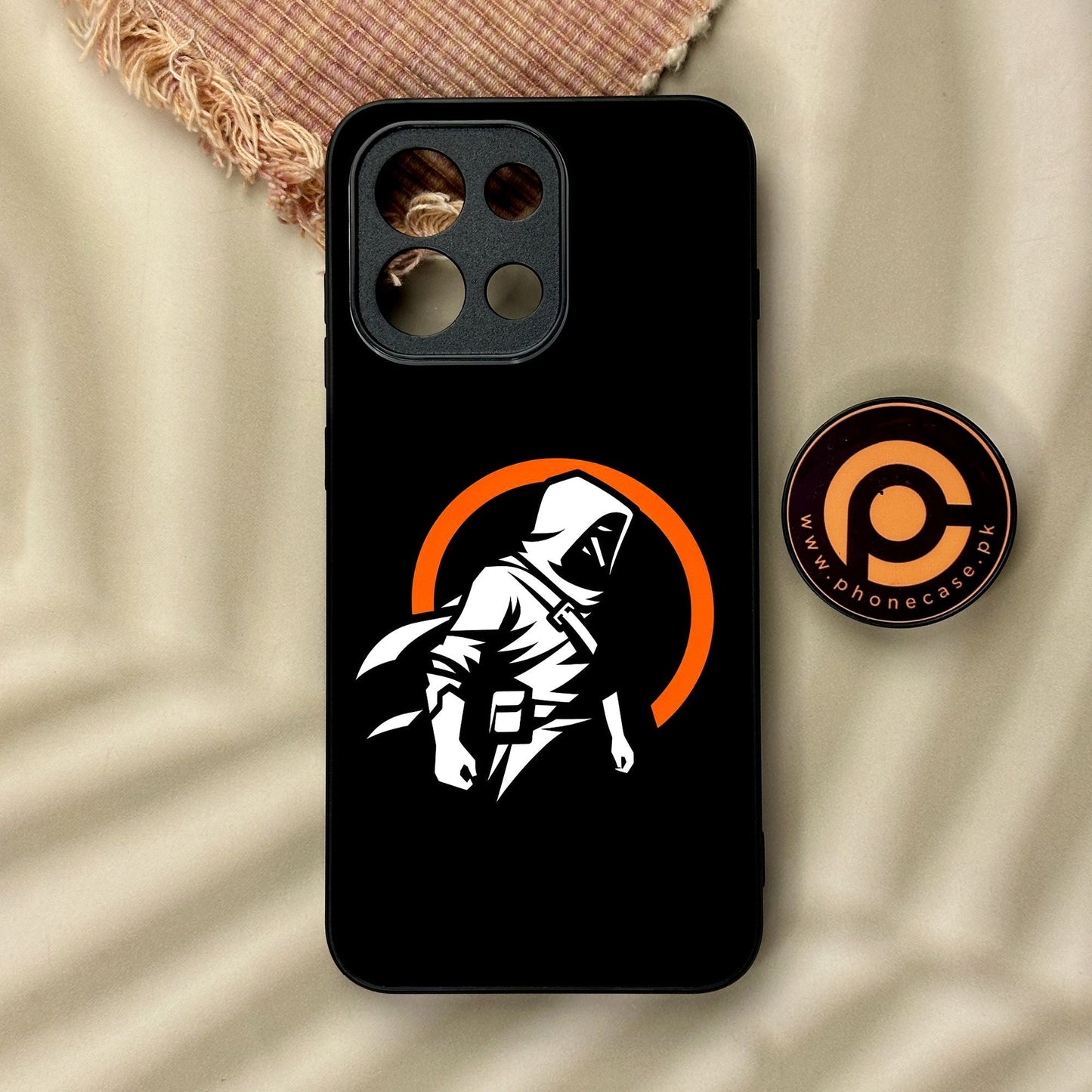 OnePlus 13T - Minimalistic Design 7 - Premium Metal Printed Soft Bumper Shock Proof Case