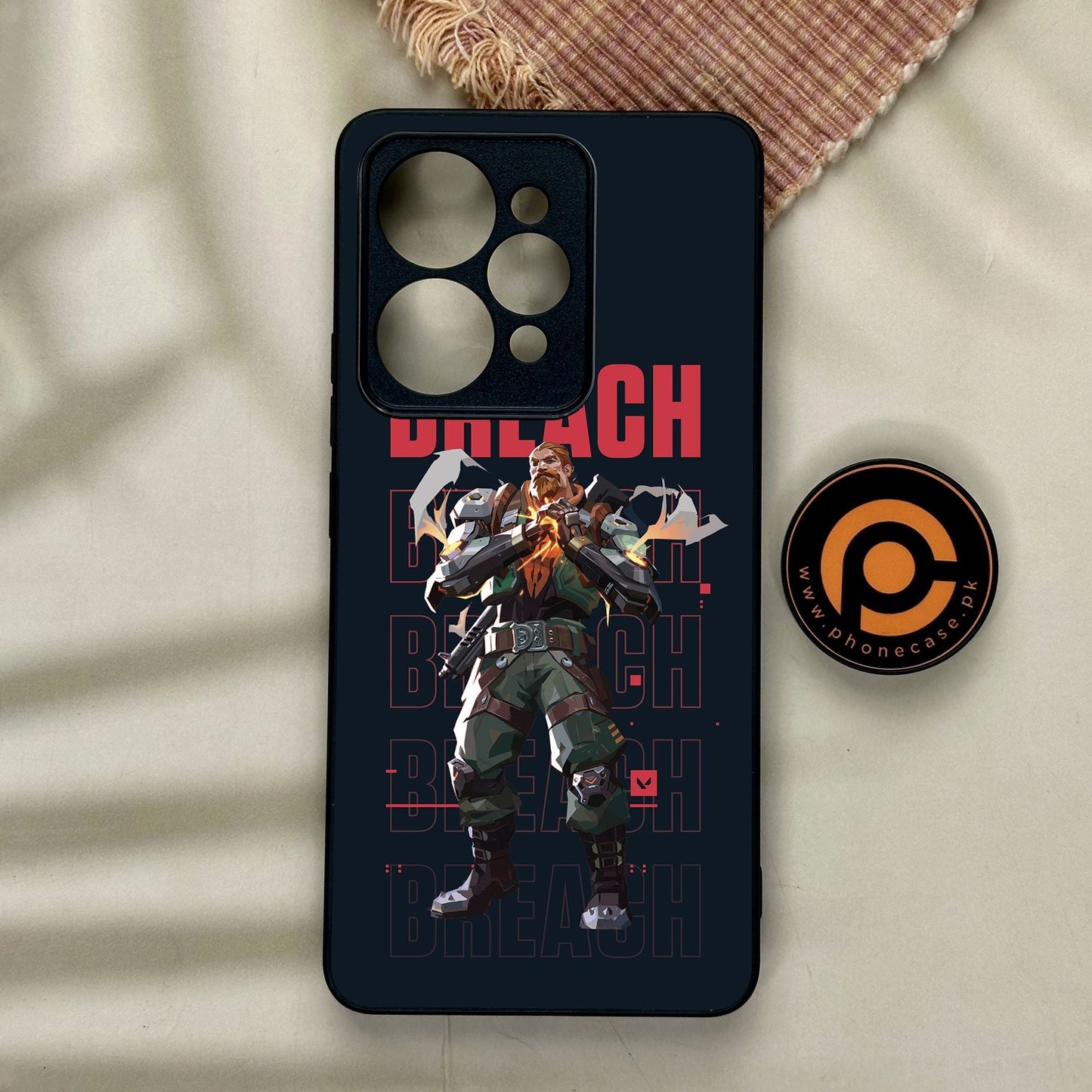 Realme 15 Pro - Battle-Ready Design 6 - Premium Metal Printed Soft Bumper Shock Proof Case