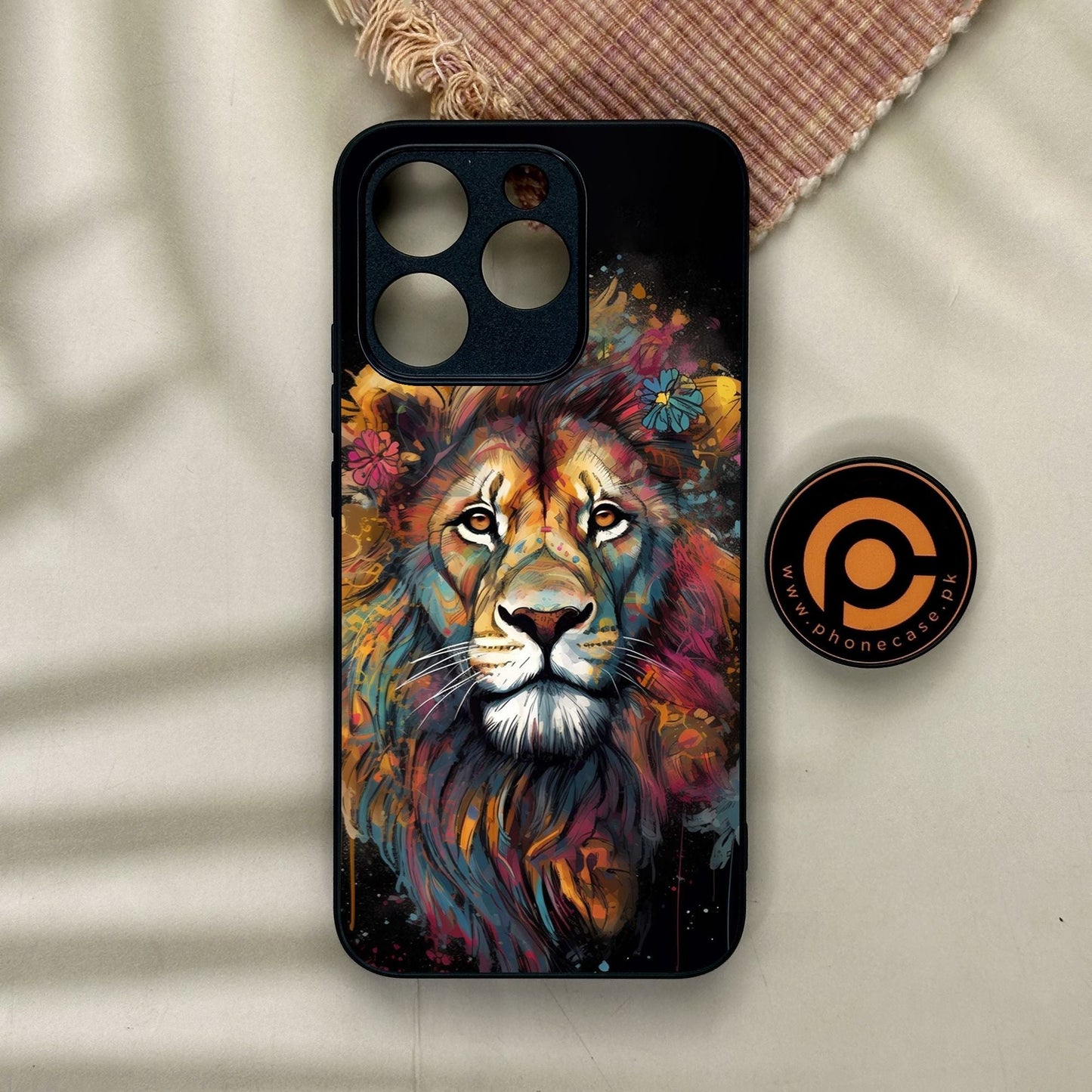 Realme 15T - Tiger 2.0 Design 10 - Premium Metal Printed Soft Bumper Shock Proof Case