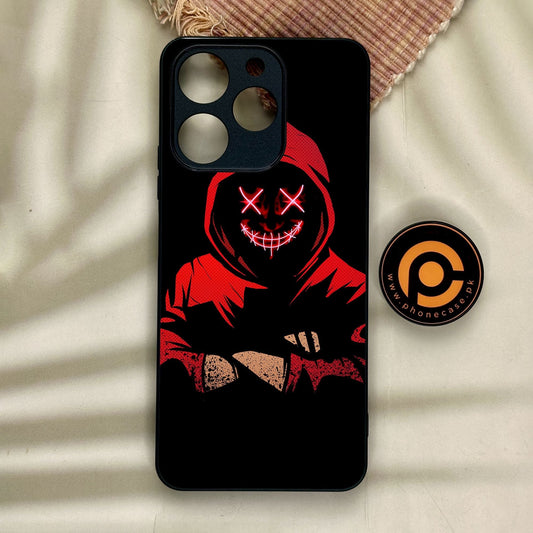 Realme Note 70 - Anonymous 2.0 Design 5 - Premium Metal Printed Soft Bumper Shock Proof Case