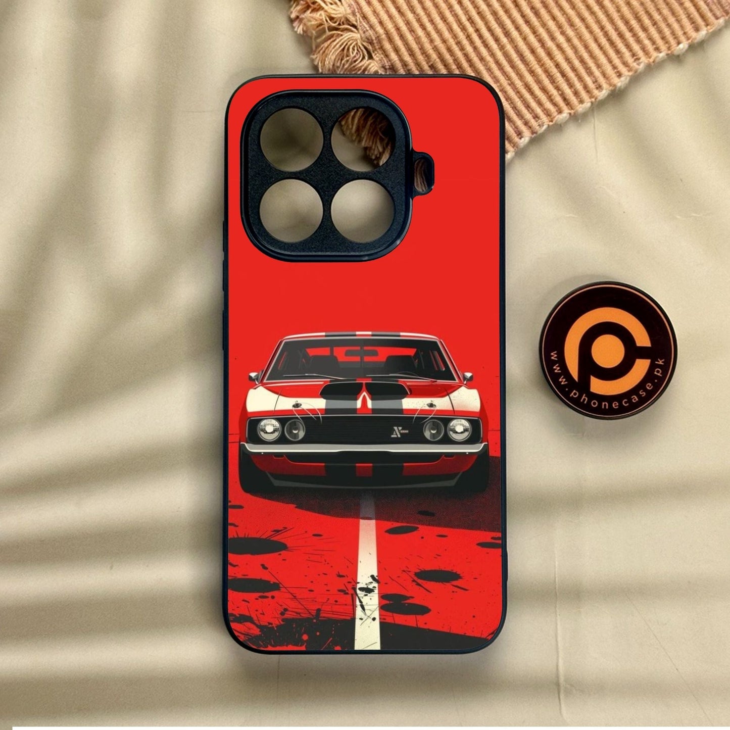 Xiaomi 15T Pro - Classic Racer Vibes - Premium Metal Printed Soft Bumper Shock Proof Case