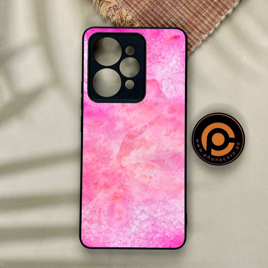 Realme 15 Pro - Pink Marble 2.0 Design 5 - Premium Metal Printed Soft Bumper Shock Proof Case