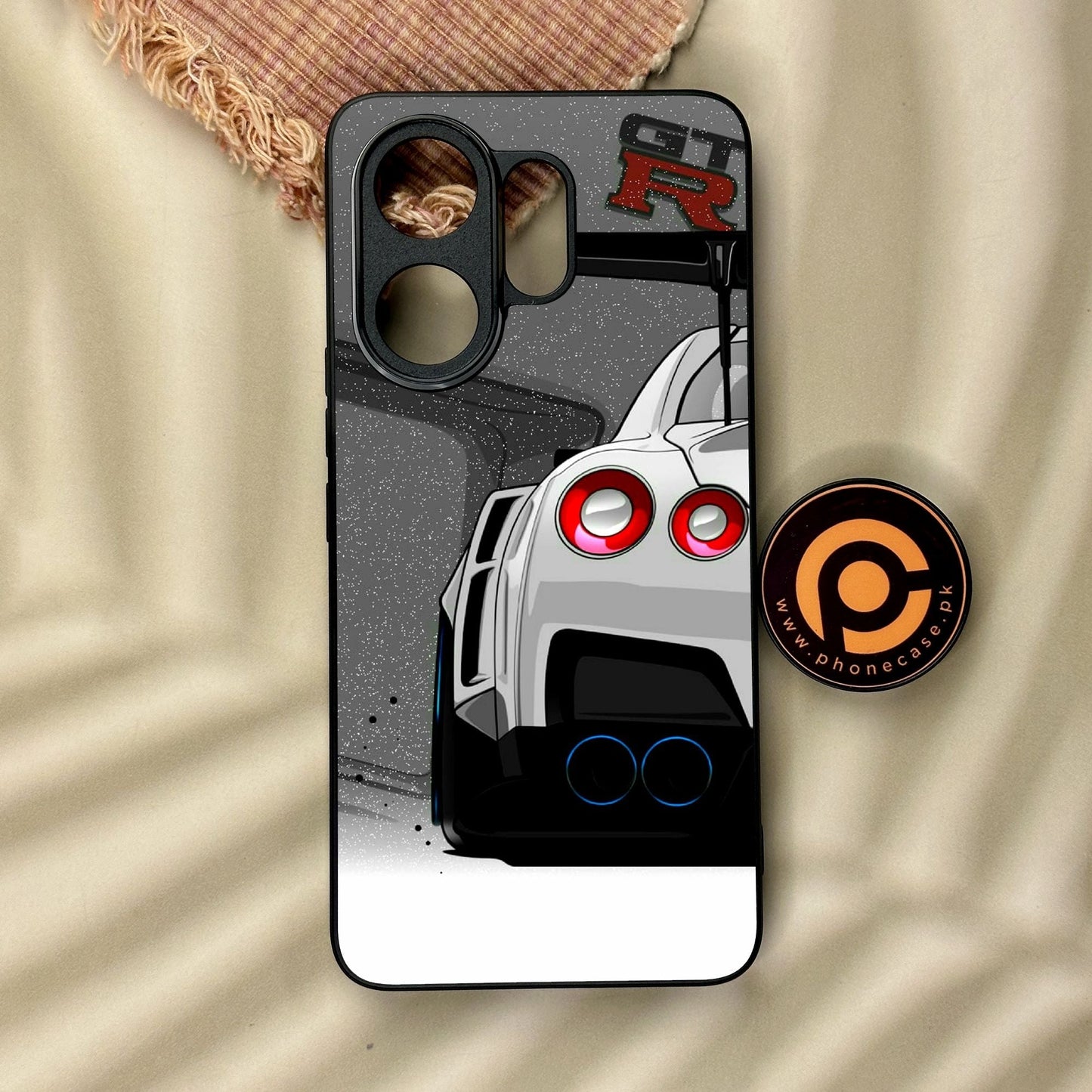 Vivo V60 - Racing Series 2.0 Design 5 - Premium Metal Printed Soft Bumper Shock Proof Case