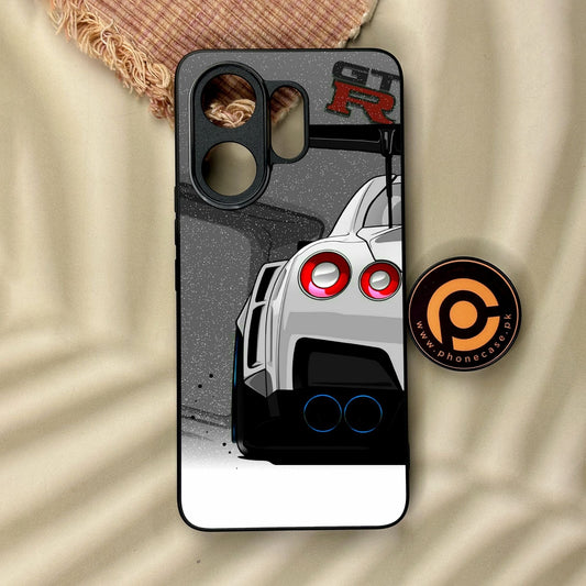 Vivo V60 - Racing Series 2.0 Design 5 - Premium Metal Printed Soft Bumper Shock Proof Case