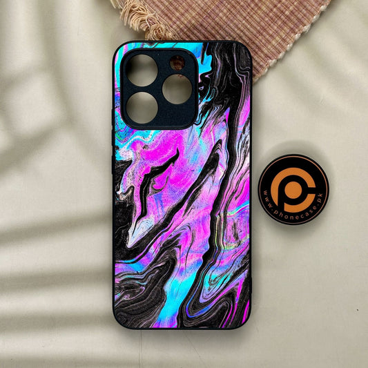 Realme 15T - Cosmic Inferno - Premium Metal Printed Soft Bumper Shock Proof Case