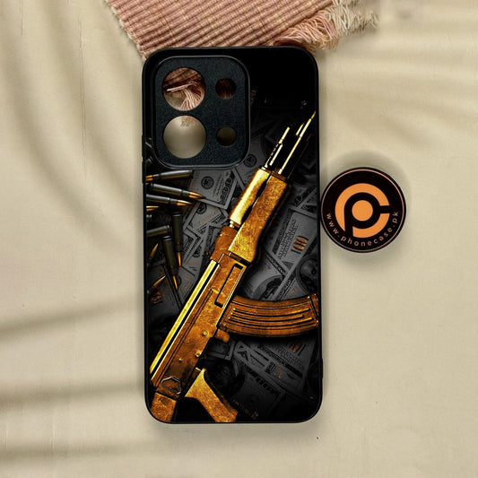 Xiaomi Redmi 15C - Dollar Design 6 - Premium Metal Printed Soft Bumper Shock Proof Case