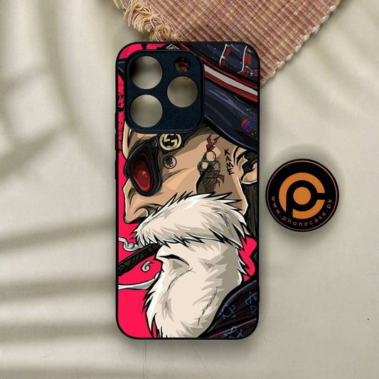 Realme 15T - Master Roshi - Premium Metal Printed Soft Bumper Shock Proof Case