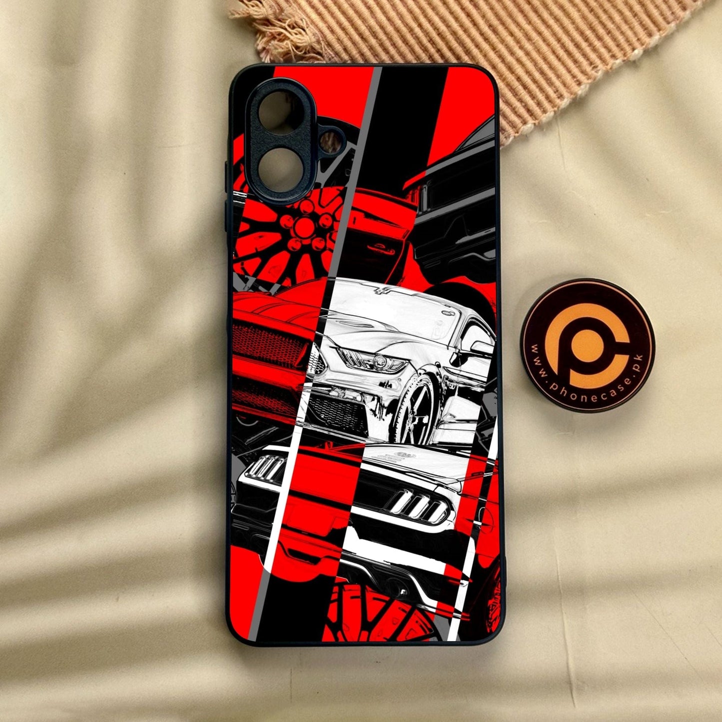 Samsung Galaxy A07 - Racing Series 2.0 Design 6 - Premium Metal Printed Soft Bumper Shock Proof Case