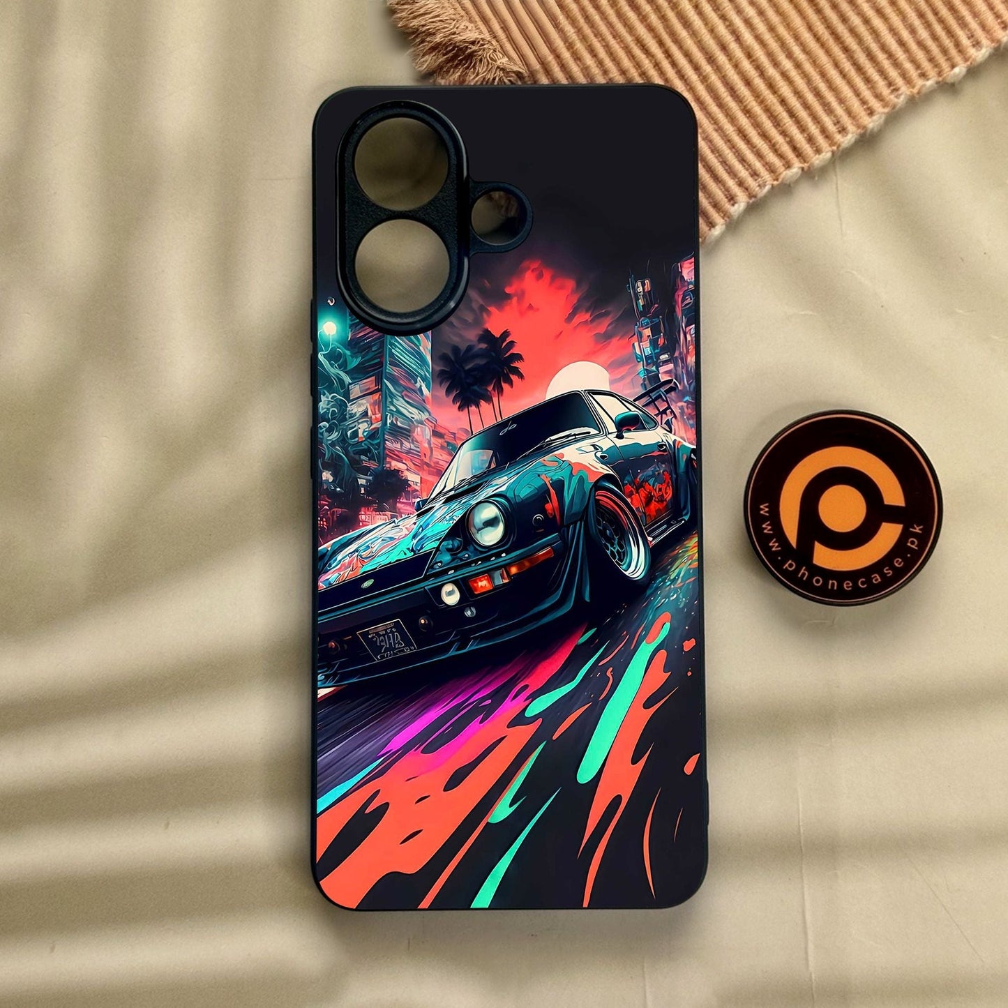 Vivo V60 Lite  - Racing Series 2.0 Design 7 - Premium Metal Printed Soft Bumper Shock Proof Case