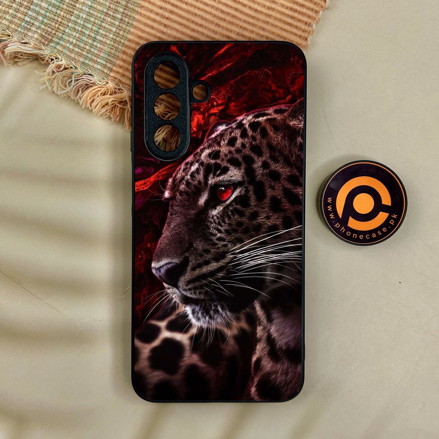 Samsung Galaxy A17 - Tiger Design 5 - Premium Metal Printed Soft Bumper Shock Proof Case