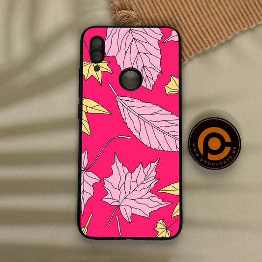 Redmi Note 7 - Floral Series Design 6 - Premium Metal Printed Soft Bumper Shock Proof Case