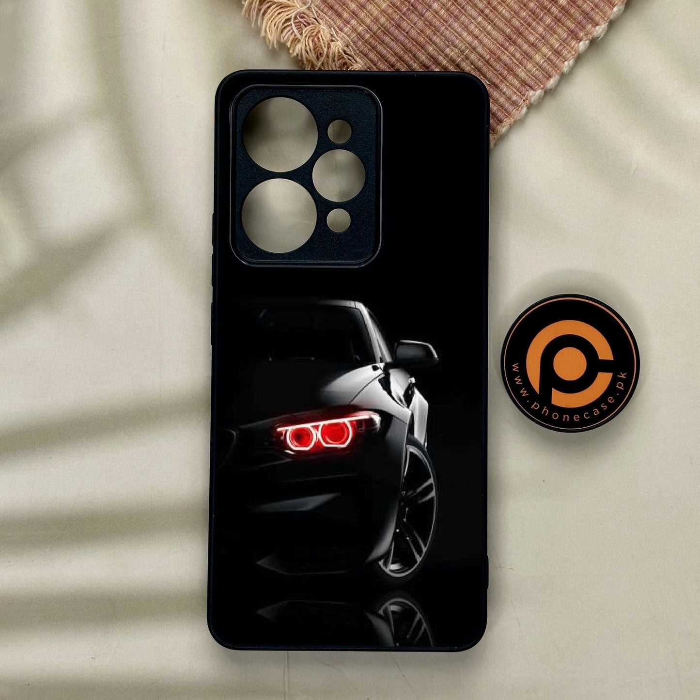 Realme 15 Pro - Black Art Design 6 - Premium Metal Printed Soft Bumper Shock Proof Case