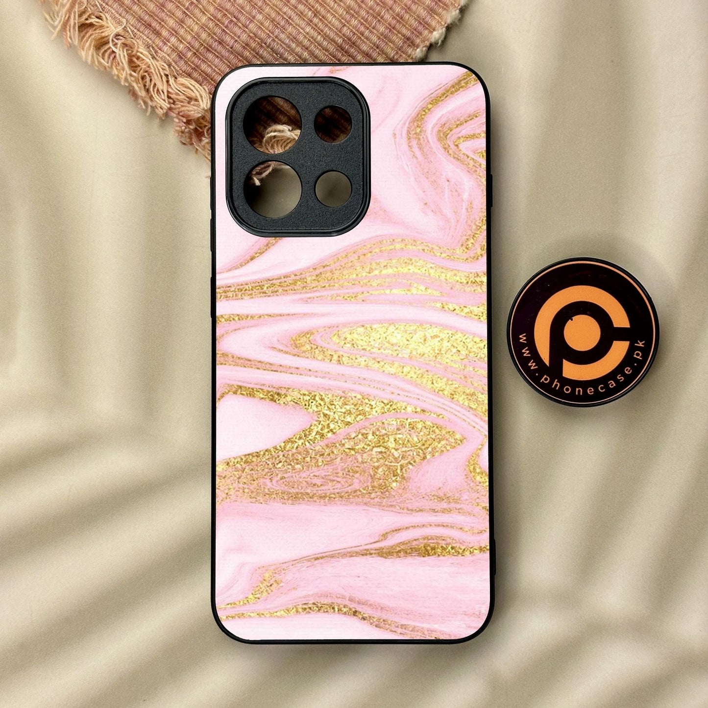 OnePlus 13T - Pink Design 10 - Premium Metal Printed Soft Bumper Shock Proof Case