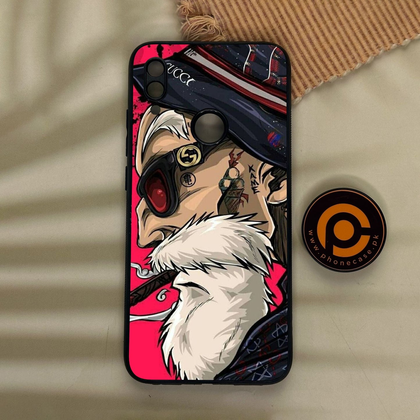 Redmi Note 7 - Master Roshi - Premium Metal Printed Soft Bumper Shock Proof Case