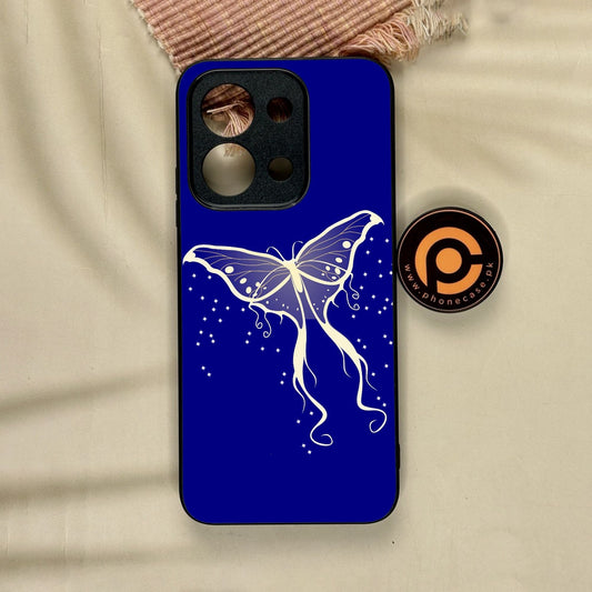 Xiaomi Redmi 15C - Butterflies Design 1 - Premium Metal Printed Soft Bumper Shock Proof Case