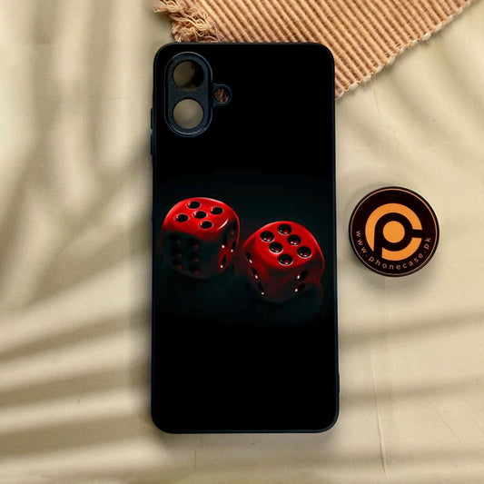 Samsung Galaxy A07 - Black Art Design 3 - Premium Metal Printed Soft Bumper Shock Proof Case