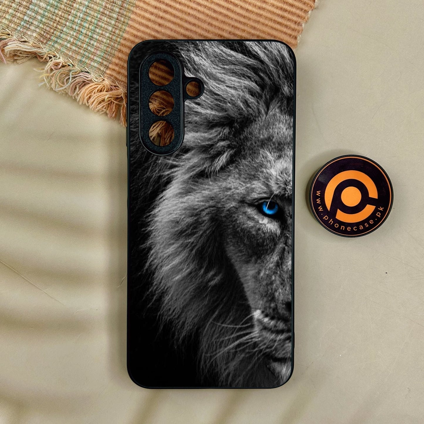 Samsung Galaxy A17 - Tiger Design 8 - Premium Metal Printed Soft Bumper Shock Proof Case