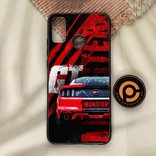 Honor 9X Lite - Speed Shift Racing Car - Premium Metal Printed Soft Bumper Shock Proof Case