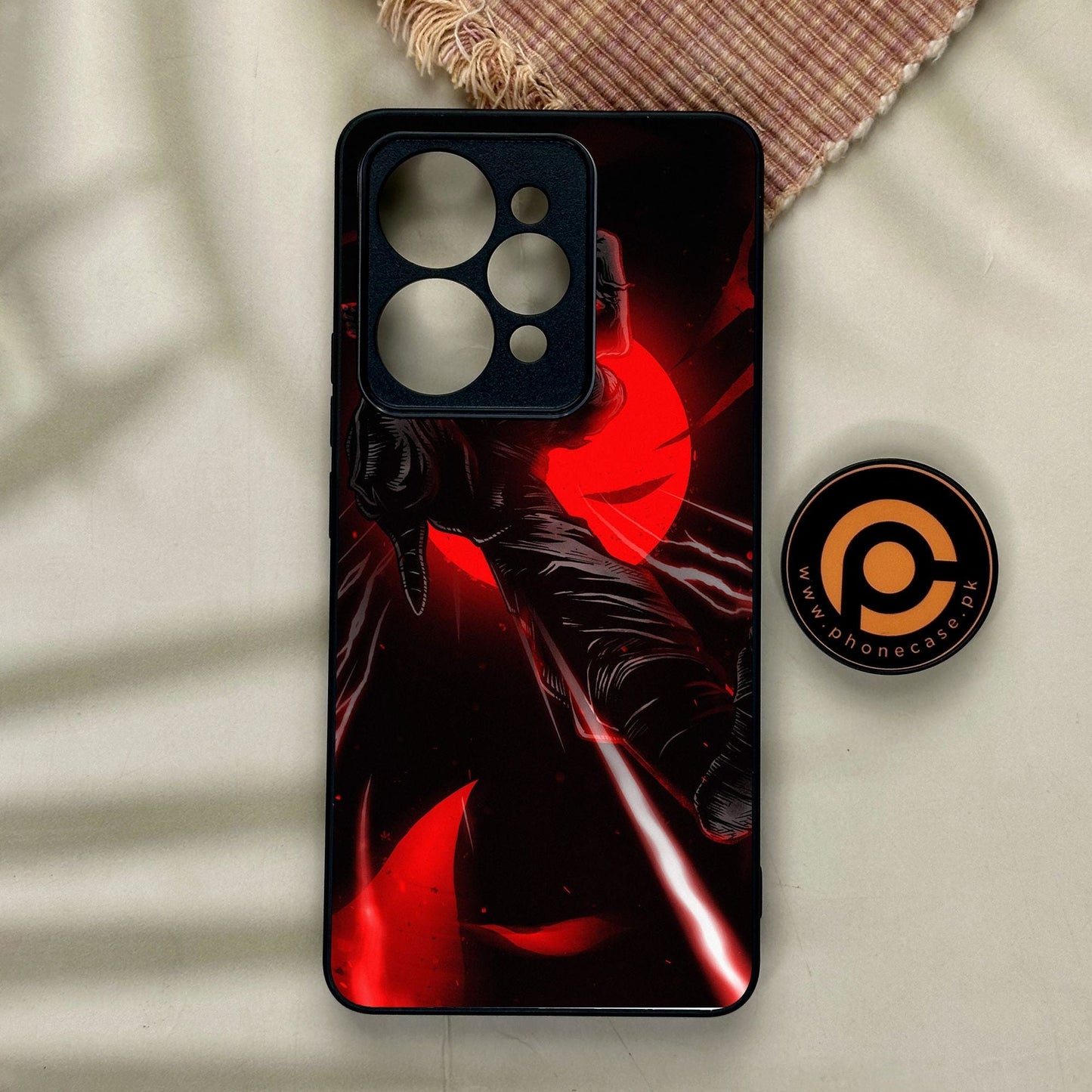 Realme 15 - Ninja Design 9 - Premium Metal Printed Soft Bumper Shock Proof Case