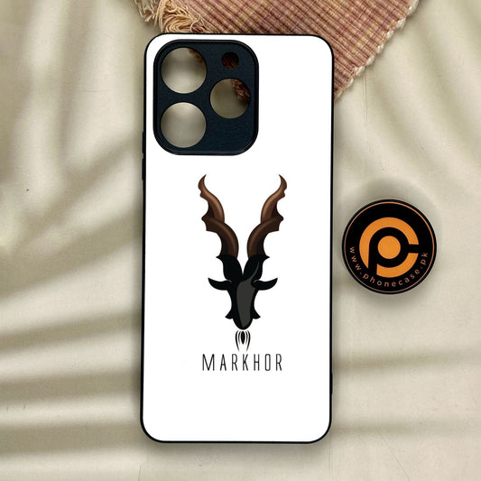 Realme Note 70 - Markhor Design 2 - Premium Metal Printed Soft Bumper Shock Proof Case
