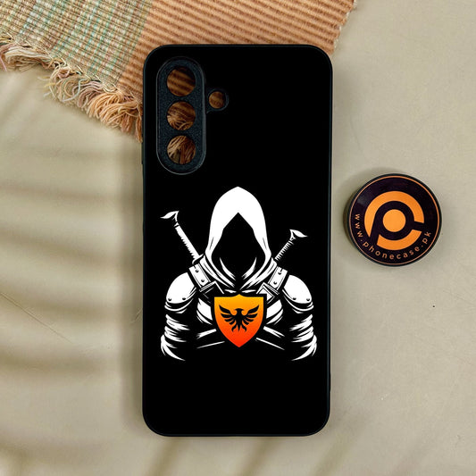 Samsung Galaxy A17 - Minimalistic Design 6 - Premium Metal Printed Soft Bumper Shock Proof Case