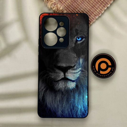 Realme 15 Pro - Tiger Design 4 - Premium Metal Printed Soft Bumper Shock Proof Case