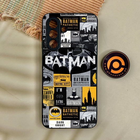 Samsung Galaxy A17 - The Gotham Collage - Premium Metal Printed Soft Bumper Shock Proof Case