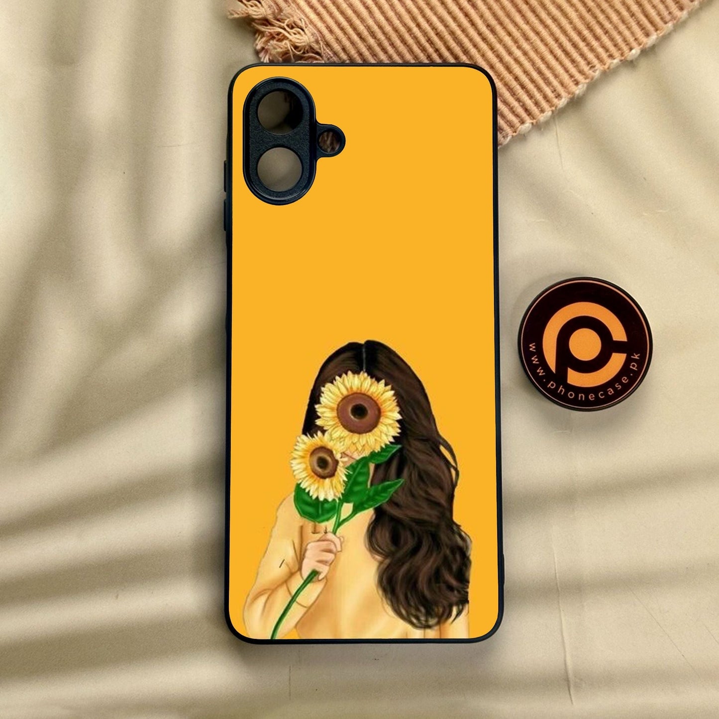 Samsung Galaxy A07 - Anime Girls Design 7 - Premium Metal Printed Soft Bumper Shock Proof Case