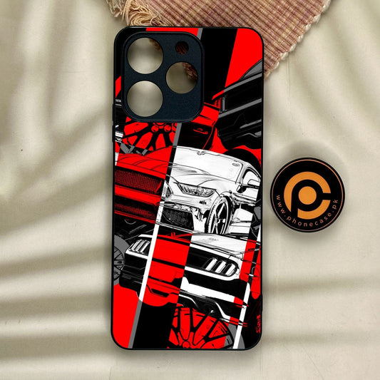 Realme Note 70 - Racing Series 2.0 Design 6 - Premium Metal Printed Soft Bumper Shock Proof Case