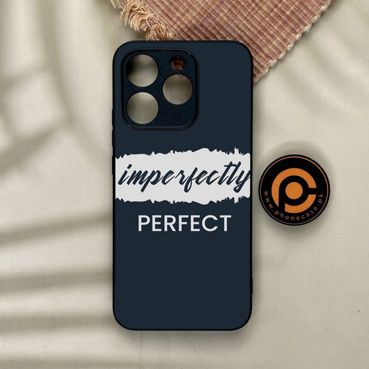 Realme 15T - Imperfectly - Premium Metal Printed Soft Bumper Shock Proof Case