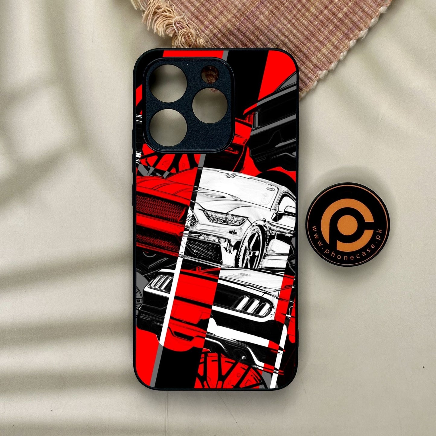 Realme 15T - Racing Series 2.0 Design 6 - Premium Metal Printed Soft Bumper Shock Proof Case