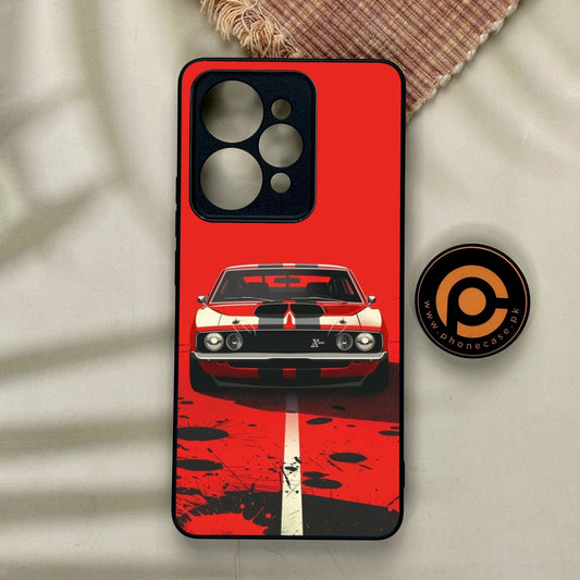 Realme 15 Pro - Classic Racer Vibes - Premium Metal Printed Soft Bumper Shock Proof Case