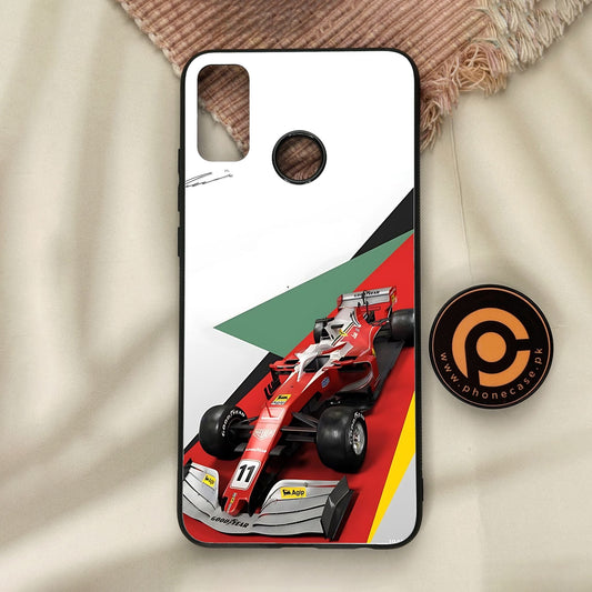 Honor 9X Lite - Formula 1 Design 3 - Premium Metal Printed Soft Bumper Shock Proof Case