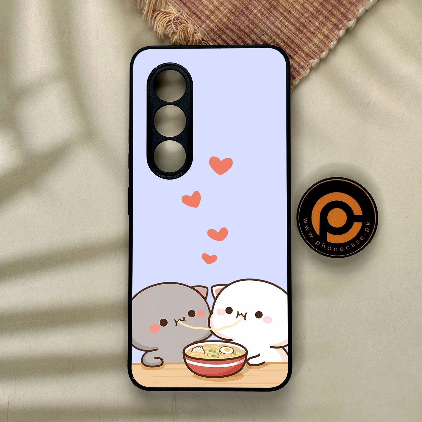 Itel S25 - Cute Bubu Dudu Design 10 - Premium Metal Printed Soft Bumper Shock Proof Case