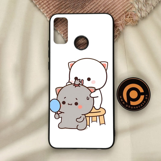 Honor 9X Lite - Cute Bubu Dudu Design 7 - Premium Metal Printed Soft Bumper Shock Proof Case