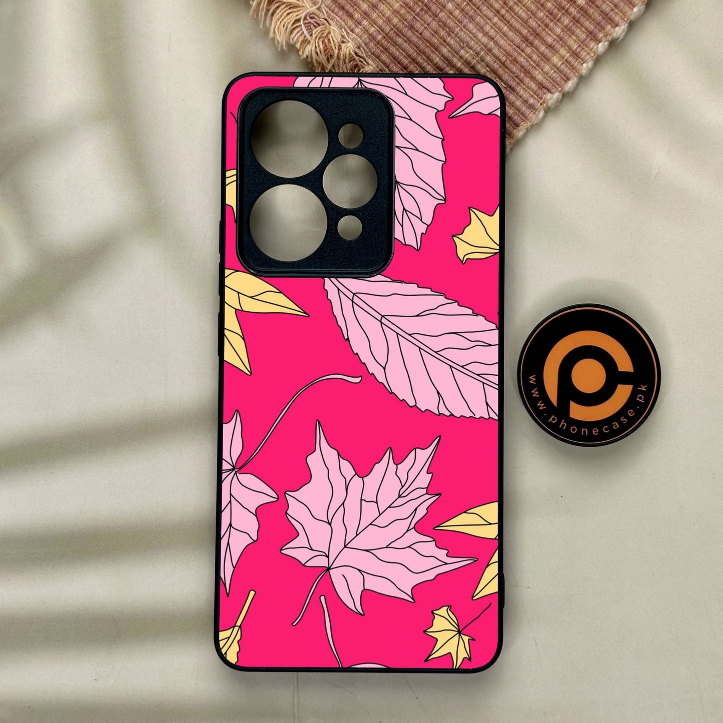 Realme 15 Pro - Floral Series Design 6 - Premium Metal Printed Soft Bumper Shock Proof Case