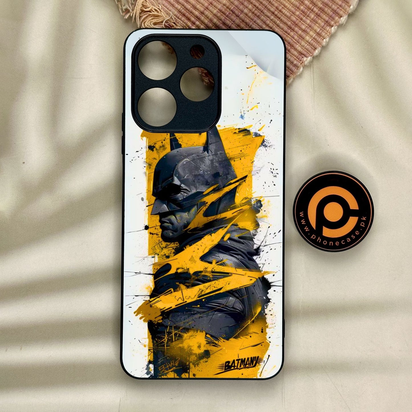 Realme Note 70 - Shattered Heroics - Premium Metal Printed Soft Bumper Shock Proof Case