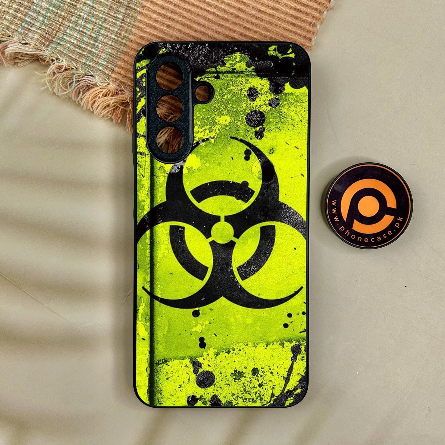 Samsung Galaxy A17 - Biohazard Design 9 - Premium Metal Printed Soft Bumper Shock Proof Case