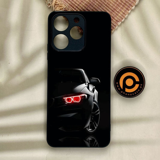 Realme Note 70 - Black Art Design 6 - Premium Metal Printed Soft Bumper Shock Proof Case